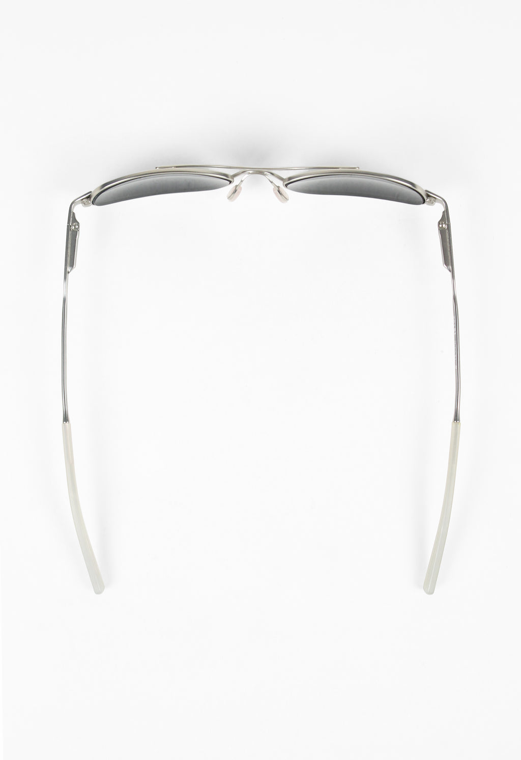 PRADA SS 2000 MATTE SILVER FROSTED SUNGLASSES