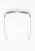 PRADA SS 2000 MATTE SILVER FROSTED SUNGLASSES