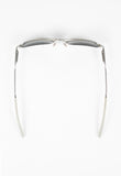 PRADA SS 2000 MATTE SILVER FROSTED SUNGLASSES