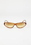 PRADA SS 2001 TWO TONE CARAMEL CAT EYE SUNGLASSES