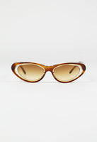 PRADA SS 2001 TWO TONE CARAMEL CAT EYE SUNGLASSES