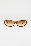 PRADA SS 2001 TWO TONE CARAMEL CAT EYE SUNGLASSES