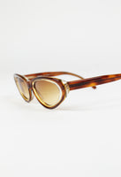 PRADA SS 2001 TWO TONE CARAMEL CAT EYE SUNGLASSES