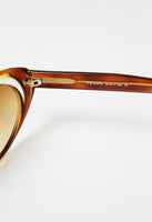 PRADA SS 2001 TWO TONE CARAMEL CAT EYE SUNGLASSES