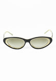 PRADA SS 2001 HORN-EFFECT CAT EYE SUNGLASSES