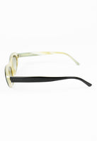 PRADA SS 2001 HORN-EFFECT CAT EYE SUNGLASSES