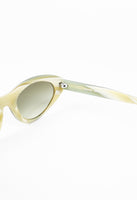 PRADA SS 2001 HORN-EFFECT CAT EYE SUNGLASSES