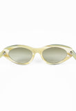 PRADA SS 2001 HORN-EFFECT CAT EYE SUNGLASSES