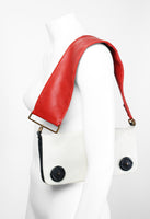 PRADA SS 2001 LEATHER FLAP BAG