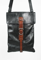 PRADA SS 2008 LEATHER BELTED CROSSBODY BAG