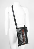 PRADA SS 2008 LEATHER BELTED CROSSBODY BAG