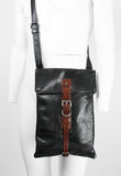 PRADA SS 2008 LEATHER BELTED CROSSBODY BAG