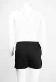 PRADA SS 2009 RIBBON BUTTON UP MINI SHORTS