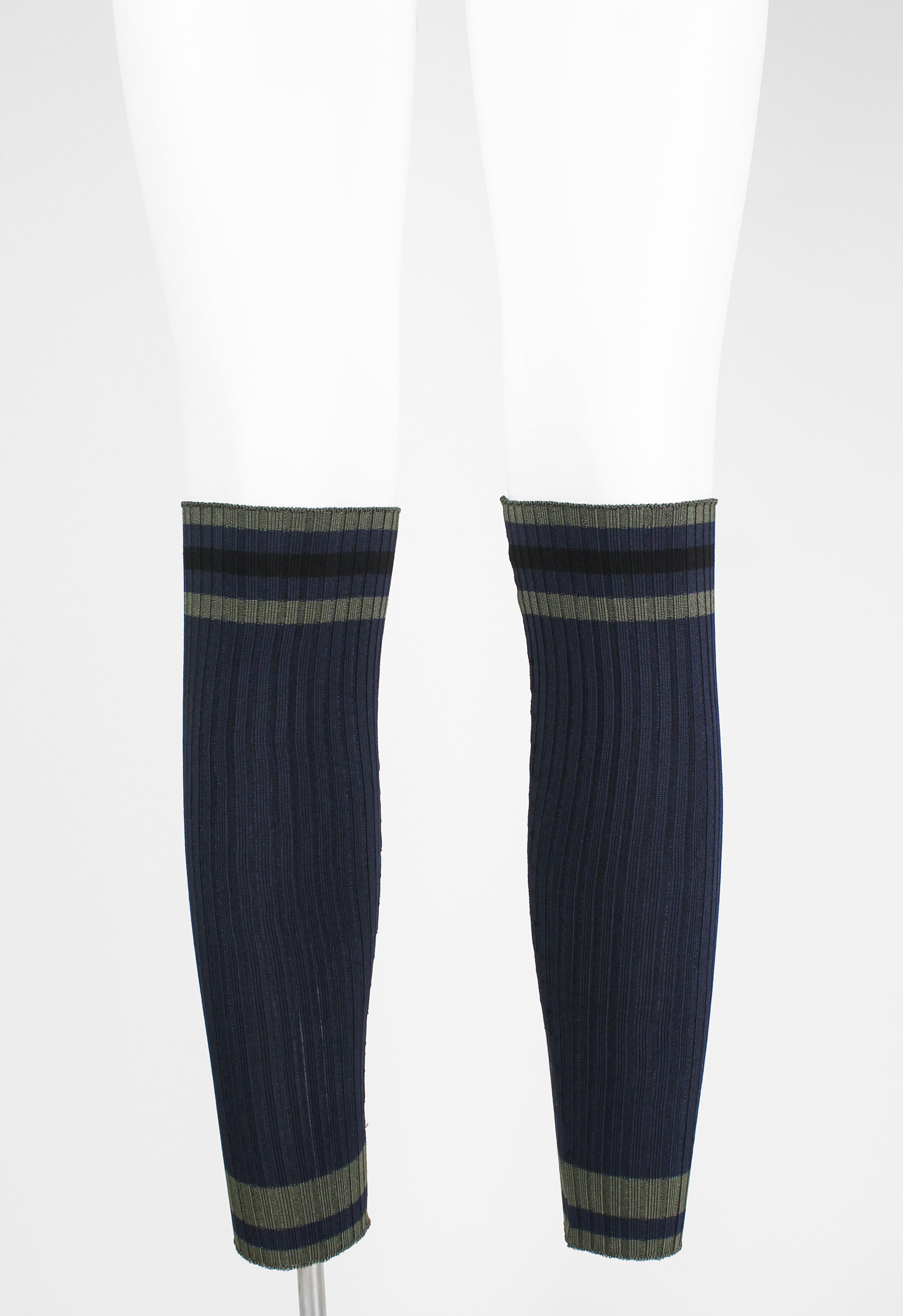 PRADA SS 2014 RIBBED LEG WARMERS