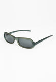 PRADA SS 2000 GREEN FROSTED SUNGLASSES