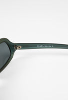 PRADA SS 2000 GREEN FROSTED SUNGLASSES