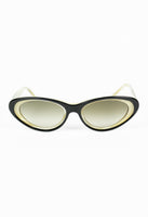 PRADA SS 2001 HORN-EFFECT CAT EYE SUNGLASSES