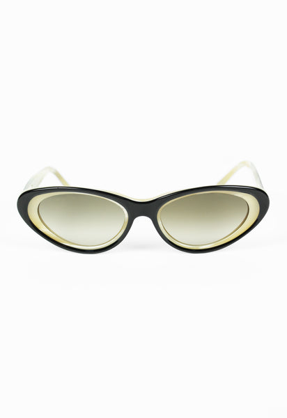 PRADA SS 2001 HORN-EFFECT CAT EYE SUNGLASSES