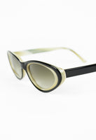PRADA SS 2001 HORN-EFFECT CAT EYE SUNGLASSES