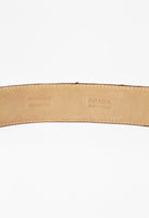 PRADA SS 2005 WESTERN PATCHWORK CROCODILE BELT