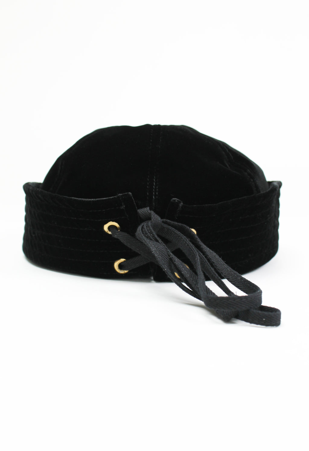 PRADA FW 2016 VELVET SAILOR HAT
