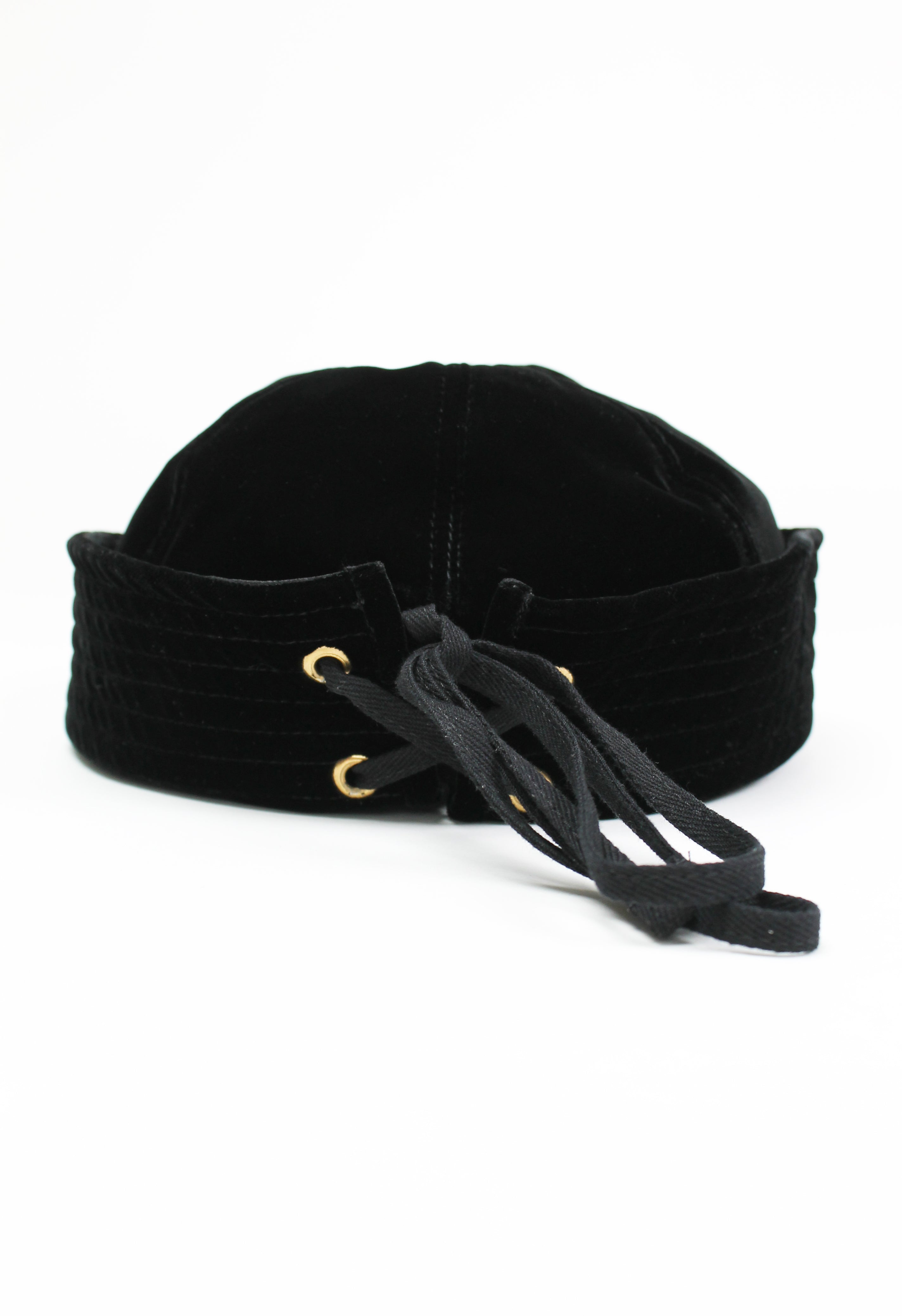 PRADA FW 2016 VELVET SAILOR HAT