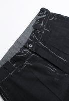 PRADA FW 2018 OVERDYED WOOL TROUSERS