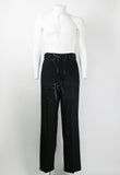 PRADA FW 2018 OVERDYED WOOL TROUSERS