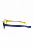 ROMEO GIGLI 1990'S METALLIC BLUE SUNGLASSES