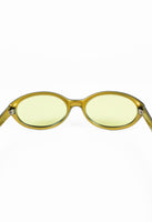 ROMEO GIGLI 1990'S METALLIC BLUE SUNGLASSES