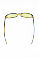 ROMEO GIGLI 1990'S METALLIC BLUE SUNGLASSES