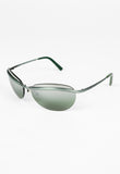 ROMEO GIGLI FW 2001 GREEN SUSPENDED SUNGLASSES