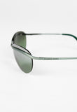 ROMEO GIGLI FW 2001 GREEN SUSPENDED SUNGLASSES