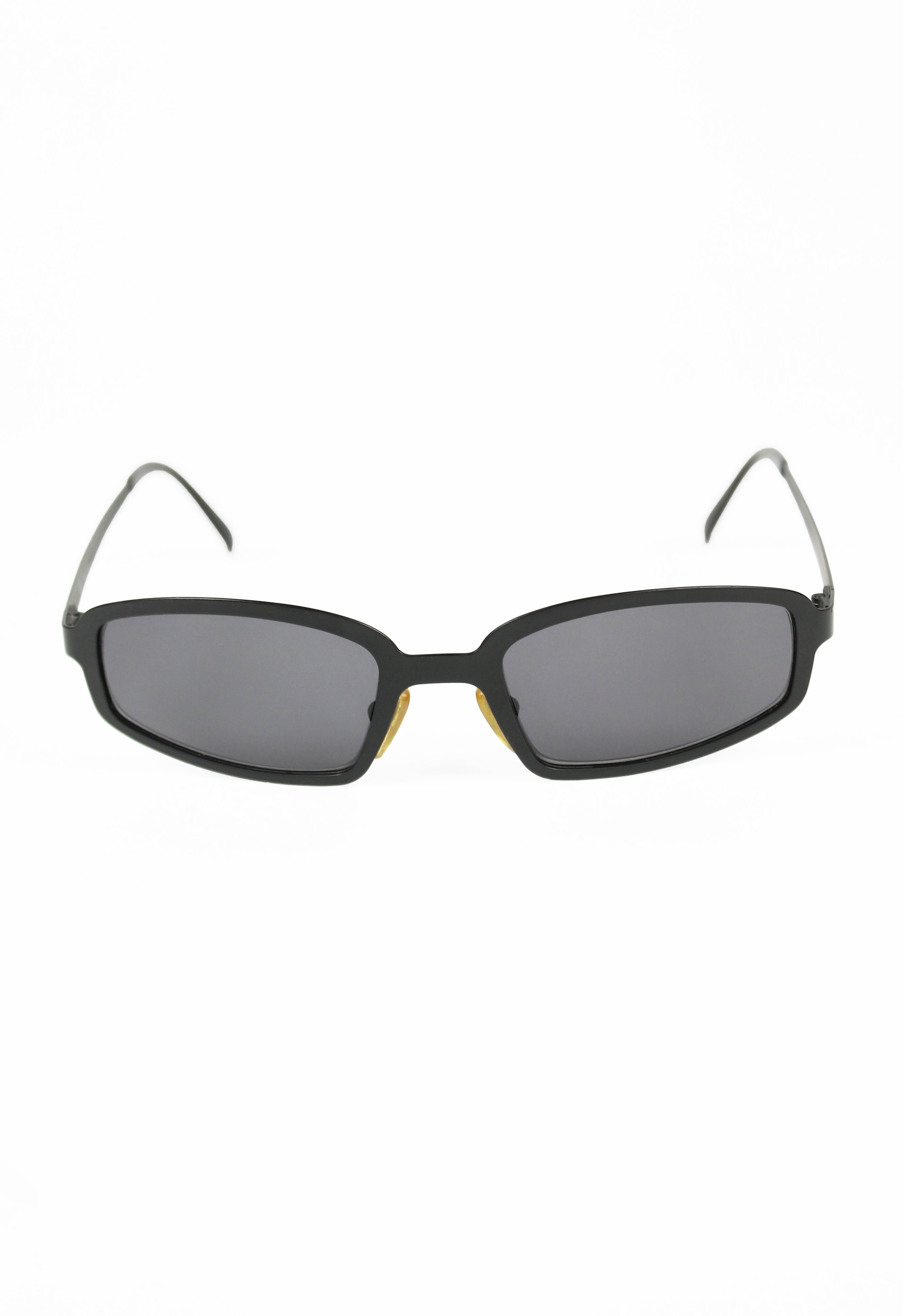 ROMEO GIGLI MATTE BLACK SUNGLASSES