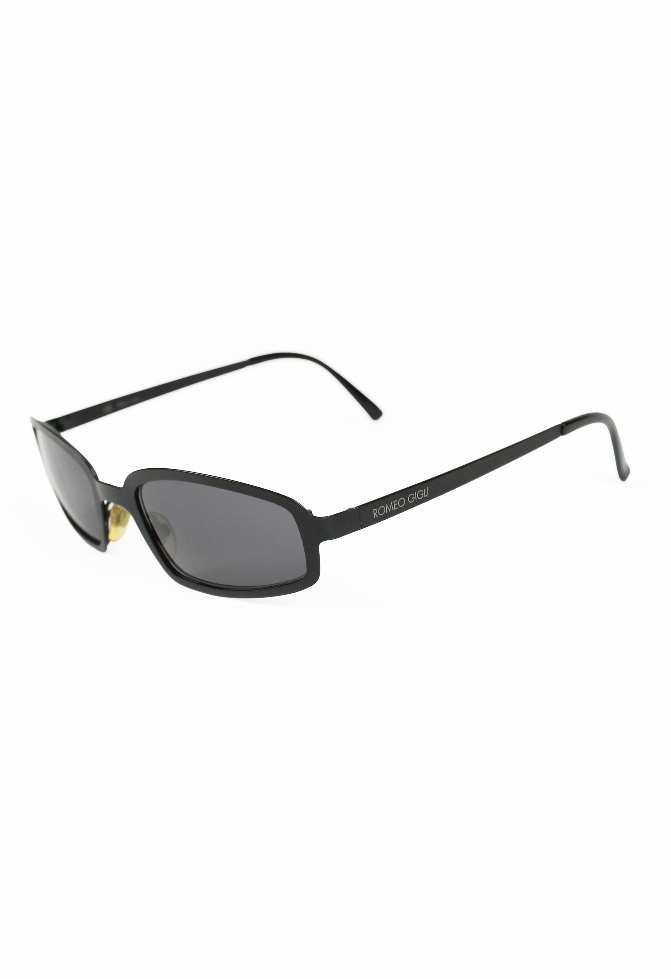ROMEO GIGLI MATTE BLACK SUNGLASSES