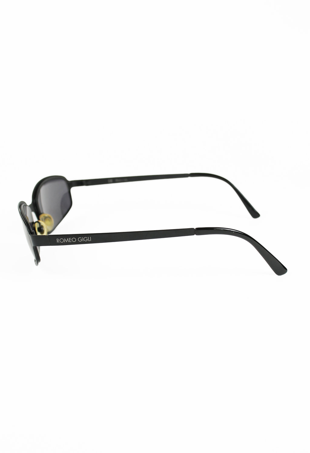 ROMEO GIGLI MATTE BLACK SUNGLASSES