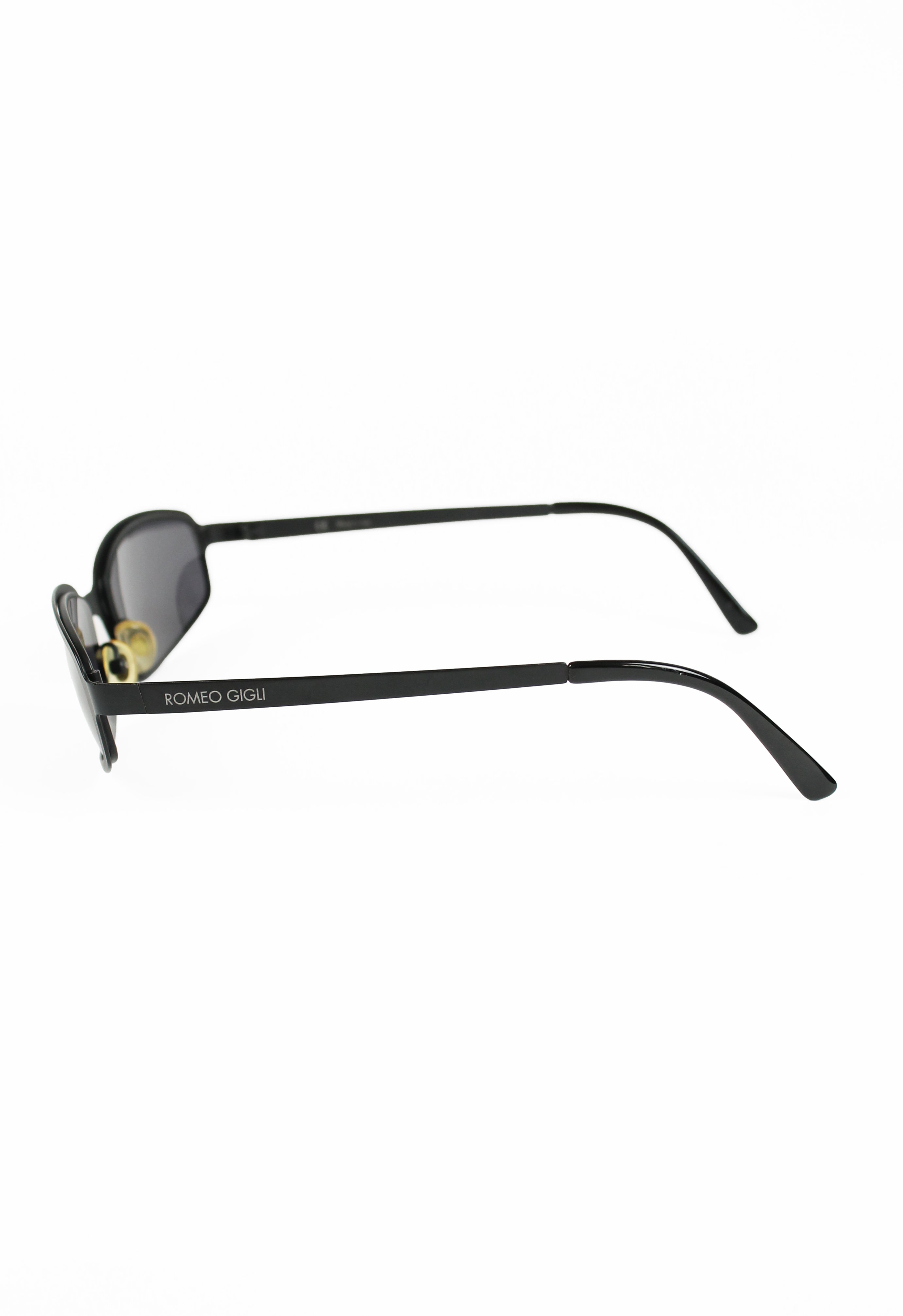 ROMEO GIGLI MATTE BLACK SUNGLASSES