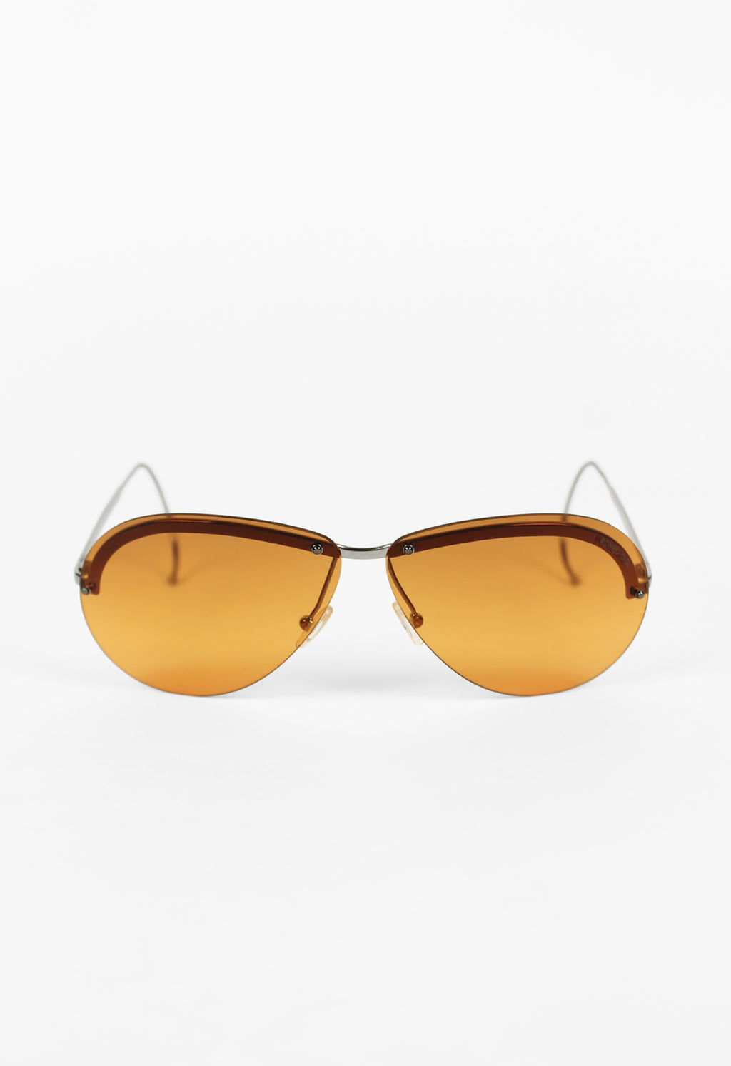 ROMEO GIGLI ORANGE AVIATOR SUNGLASSES