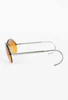 ROMEO GIGLI ORANGE AVIATOR SUNGLASSES