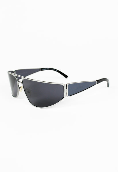 ROMEO GIGLI 1990'S EXTENDED LENS AVIATOR SUNGLASSES
