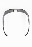 ROMEO GIGLI 1990'S EXTENDED LENS AVIATOR SUNGLASSES