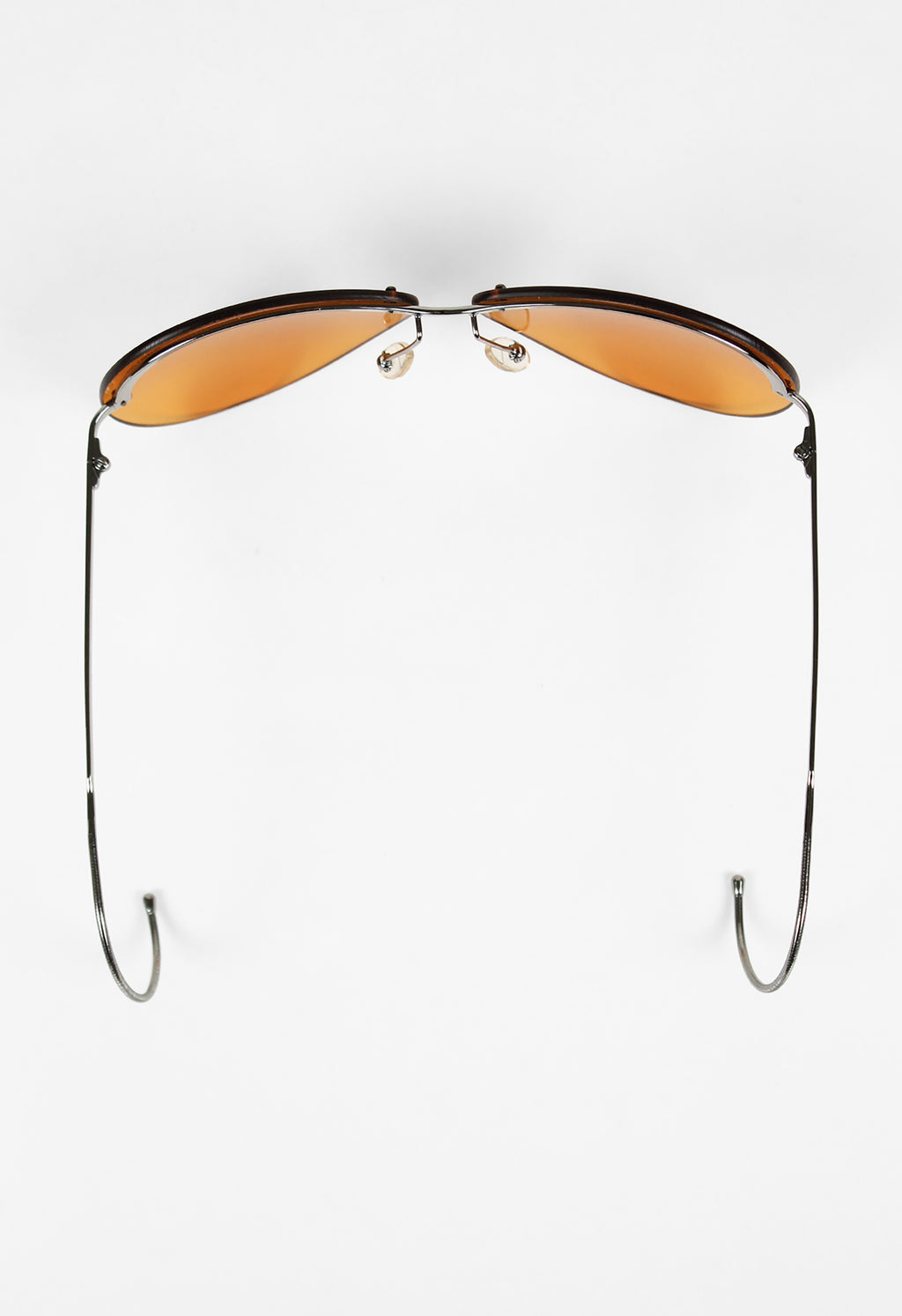 ROMEO GIGLI ORANGE AVIATOR SUNGLASSES