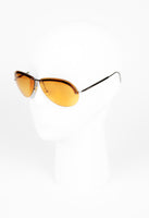 ROMEO GIGLI ORANGE AVIATOR SUNGLASSES