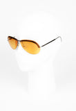 ROMEO GIGLI ORANGE AVIATOR SUNGLASSES