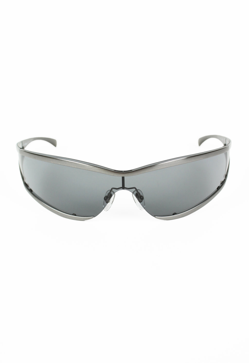 SALVATORE FERRAGAMO 2000'S FUTURISTIC WRAPAROUND SUNGLASSES