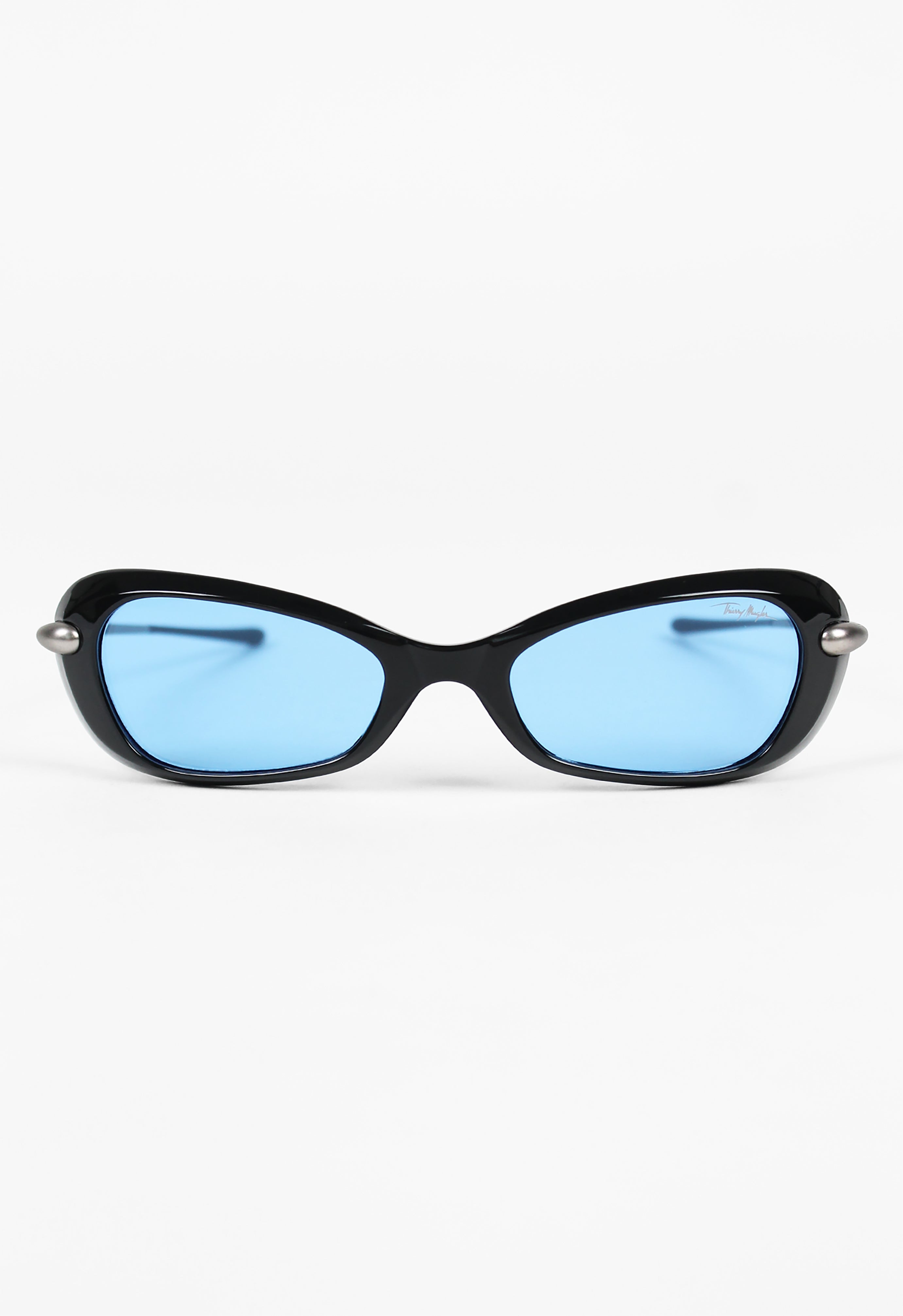THIERRY MUGLER FW 2001 ANGULAR GOGGLE SUNGLASSES