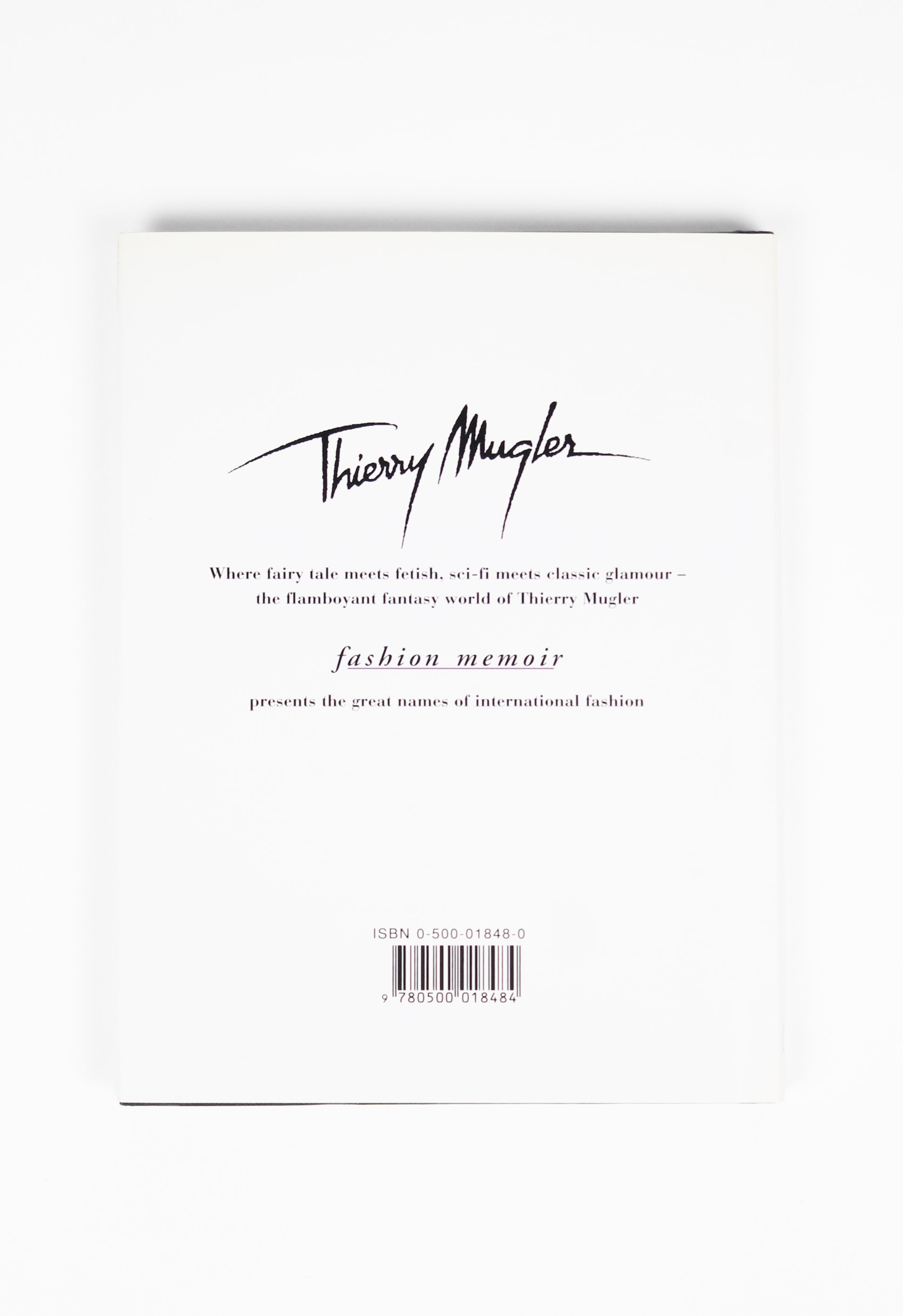 THIERRY MUGLER FASHION MEMOIR 1998