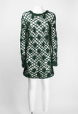 YOHJI YAMAMOTO FW 1991 CROCHET KNIT DRESS