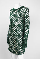 YOHJI YAMAMOTO FW 1991 CROCHET KNIT DRESS