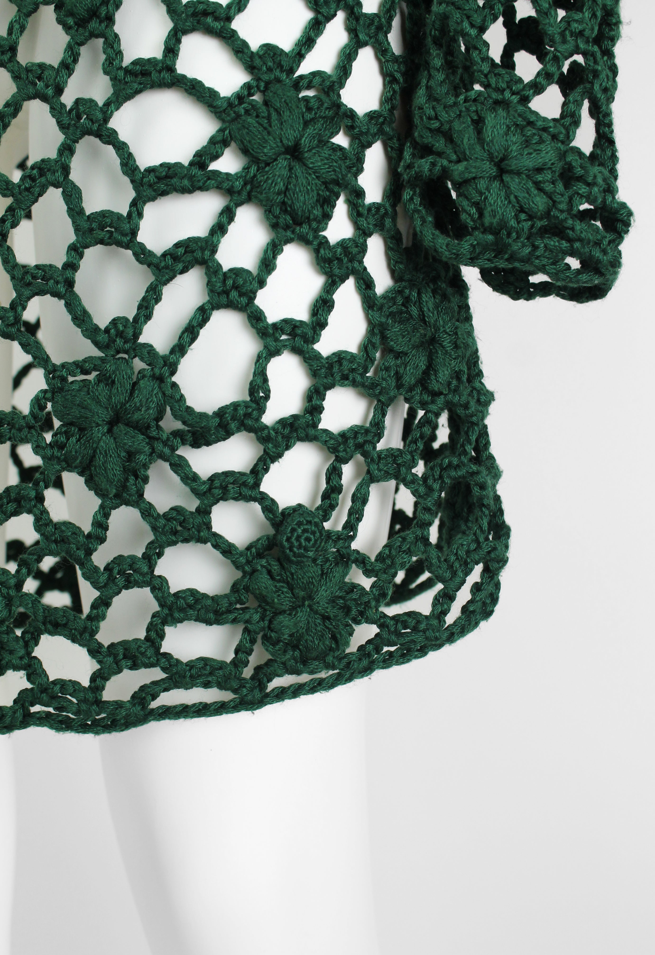 YOHJI YAMAMOTO FW 1991 CROCHET KNIT DRESS – THE 543